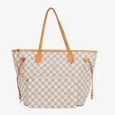 Louis Vuitton Damier Azur Coated Canvas Neverfull MM Tote Bag