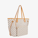 Louis Vuitton Damier Azur Coated Canvas Neverfull MM Tote Bag