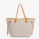 Louis Vuitton Damier Azur Coated Canvas Neverfull MM Tote Bag