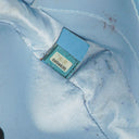 Chanel Nylon Travel Round Blue Pouch