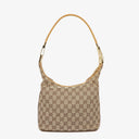 Gucci GG Beige Shoulder Hobo Bag