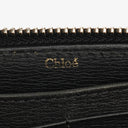 Chloe Black Paddington L Zip Wallet