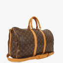 Louis Vuitton Keepall 45 Bandoulière Travel Bag in Monogram Canvas