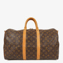 Louis Vuitton Keepall 45 Bandoulière Travel Bag in Monogram Canvas