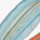 Chanel Nylon Travel Round Blue Pouch
