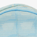 Chanel Nylon Travel Round Blue Pouch