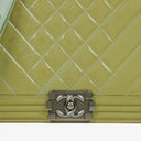 Chanel Patent Leather Boy Flap Bag
