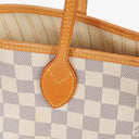 Louis Vuitton Damier Azur Coated Canvas Neverfull MM Tote Bag