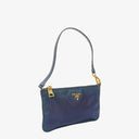 Prada Blue Nylon Small Bag