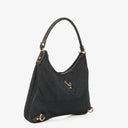 Gucci Black GG Canvas Abbey D-Ring Hobo Bag