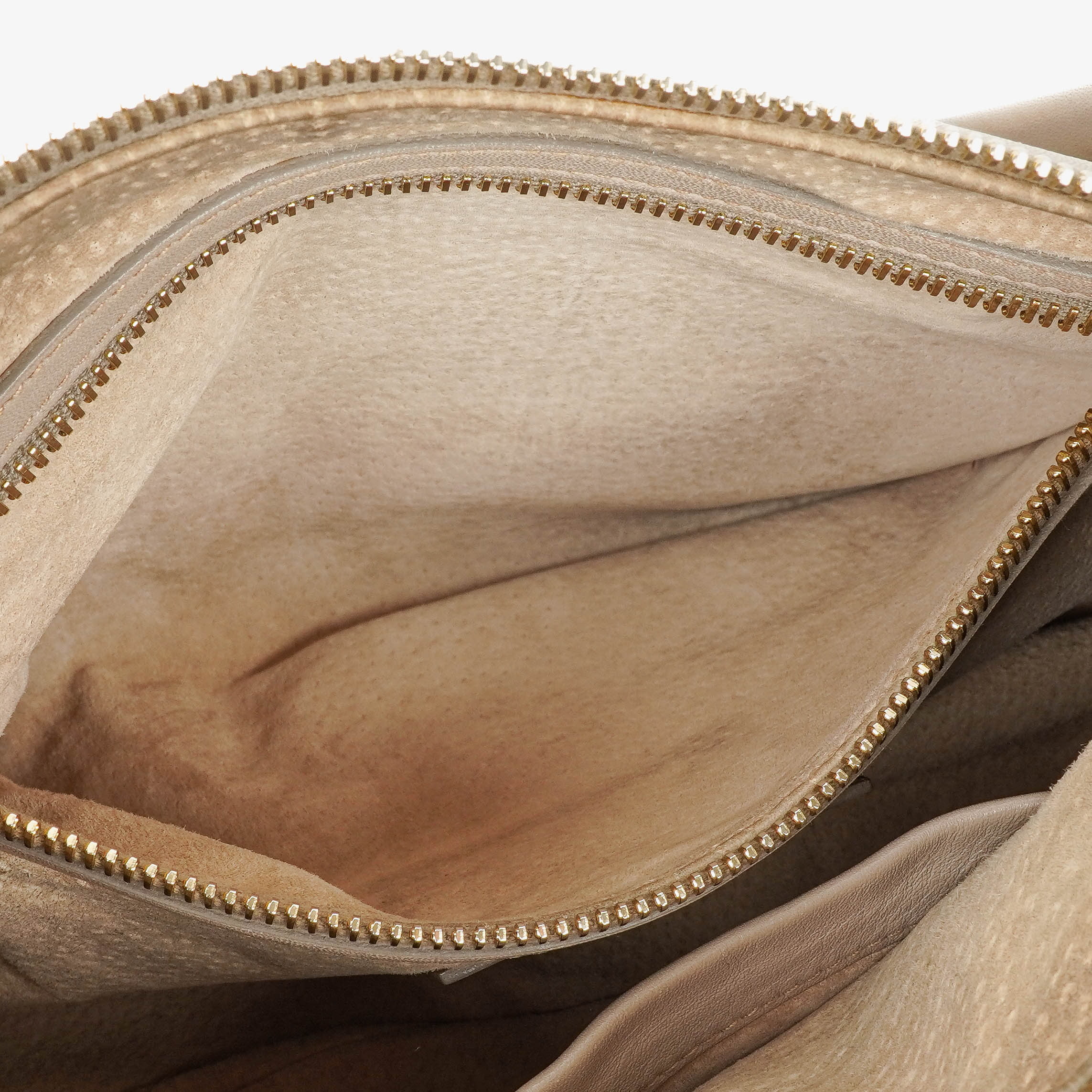 Prada Argilla Soft Calfskin Stitched Shoulder Bag