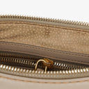 Prada Argilla Soft Calfskin Stitched Shoulder Bag
