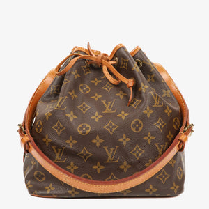 Louis Vuitton Petit Noe Monogram Canvas Shoulder Bag