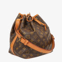 Louis Vuitton Petit Noe Monogram Canvas Shoulder Bag