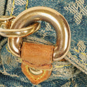 Louis Vuitton Blue Denim Mini Pleaty Monogram Bag