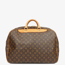 Louis Vuitton Alize 45 Monogram Coated Canvas Travel Bag