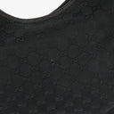 Gucci Black GG Canvas Abbey D-Ring Hobo Bag