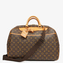 Louis Vuitton Alize 45 Monogram Coated Canvas Travel Bag