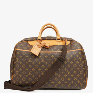 Louis Vuitton Alize 45 Monogram Coated Canvas Travel Bag