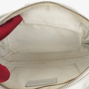Bolso de cintura Chanel Casual Rock en piel de becerro granulada metálica plateada