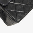 Chanel Classic Double Flap Bag Navy Quilted Lambskin With 24K Gold-Plated Hardware