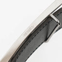 Hermès Grey/Black H au Carré Reversible Belt