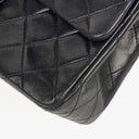 Chanel Classic Double Flap Bag Navy Quilted Lambskin With 24K Gold-Plated Hardware