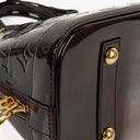 Louis Vuitton Alma GM Monogram Vernis Leather Handbag