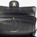 Chanel Classic Double Flap Bag Navy Quilted Lambskin With 24K Gold-Plated Hardware