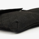 Gucci GG Black Monogram Canvas Belt Bag