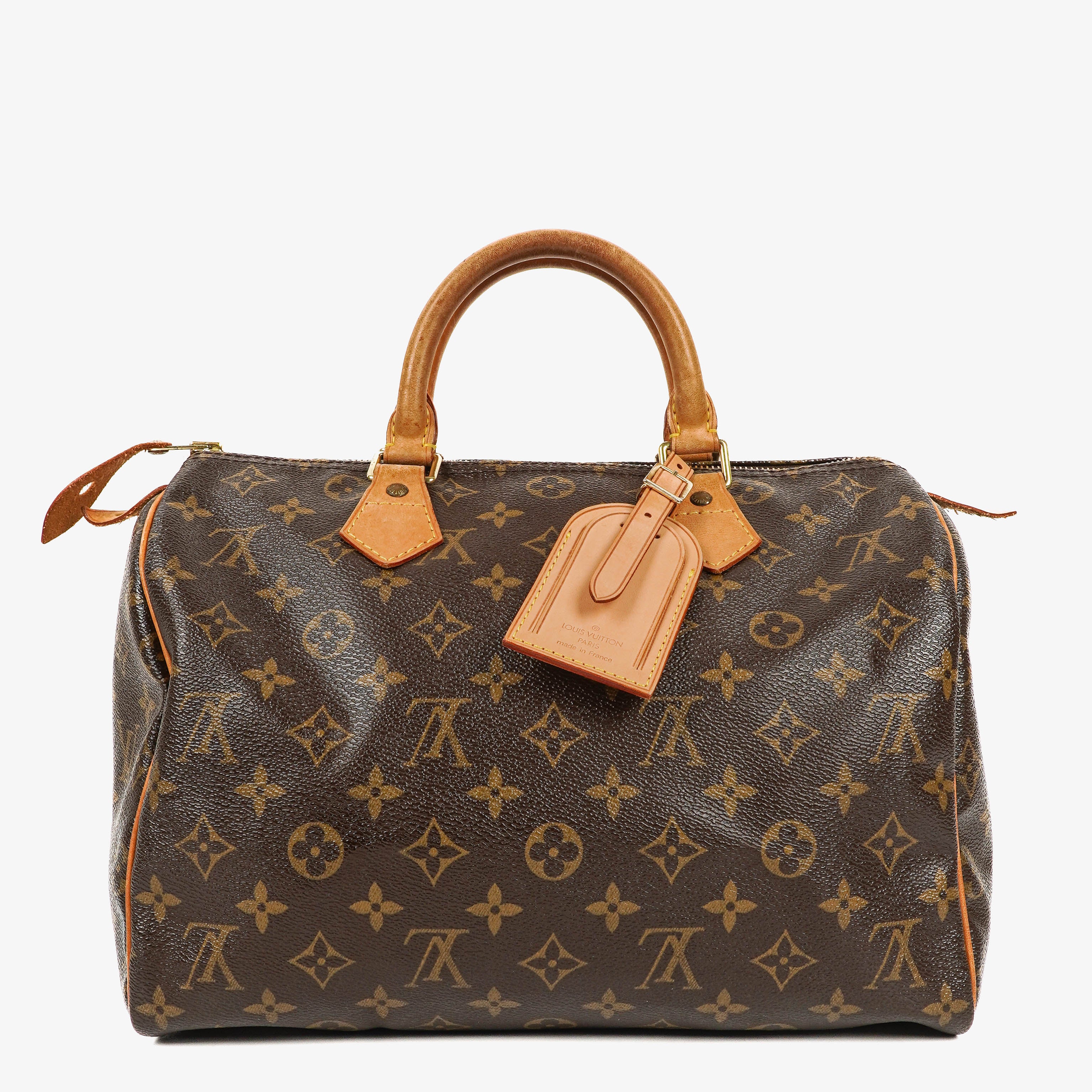 Louis Vuitton Speedy 30 Monogram Canvas Handbag