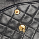 Chanel Classic Double Flap Bag Navy Quilted Lambskin With 24K Gold-Plated Hardware