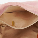 Chanel Camellia Pink Suede And Patent Leather Tote Bag