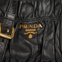 Prada Nappa Gaufre Nero Shoulder Bag