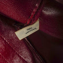 Christian Dior Trotter Vintage Beige/Burgundy Boston Bag