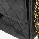 Chanel Classic Double Flap Bag Navy Quilted Lambskin With 24K Gold-Plated Hardware