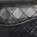 Chanel Classic Double Flap Bag Navy Quilted Lambskin With 24K Gold-Plated Hardware