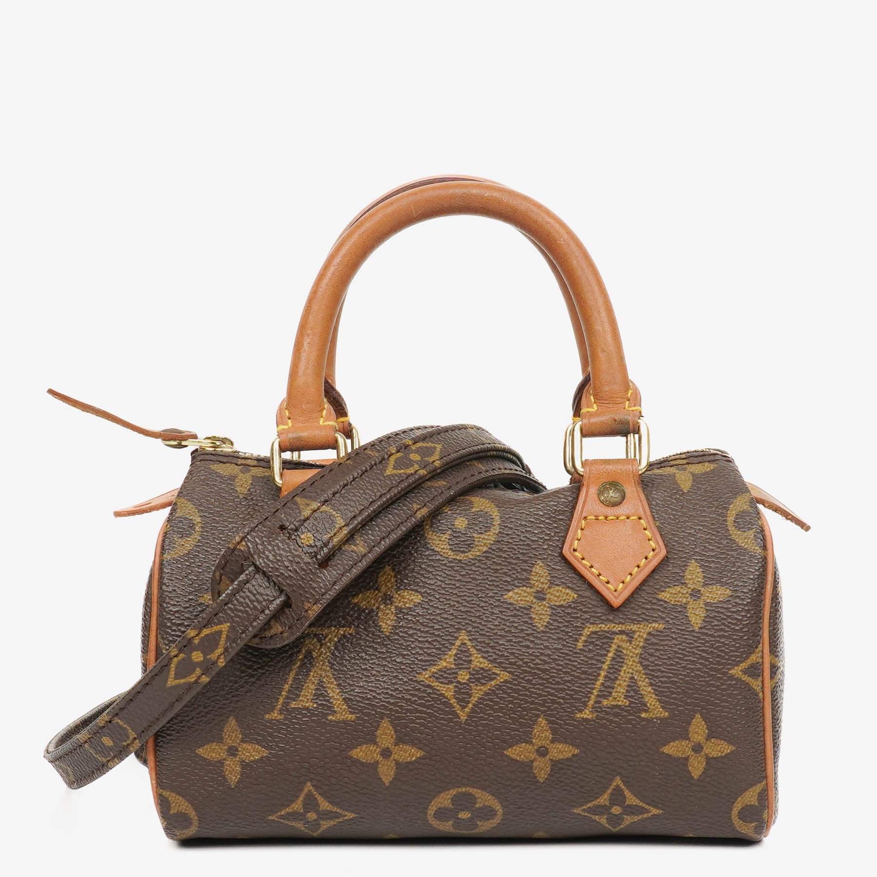 Louis Vuitton Nano Speedy Monogram Canvas Mini Bag