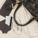 Prada Nappa Gaufre Nero Shoulder Bag