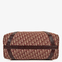 Christian Dior Trotter Vintage Beige/Burgundy Boston Bag