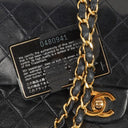 Chanel Classic Double Flap Bag Navy Quilted Lambskin With 24K Gold-Plated Hardware