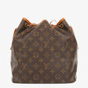 Louis Vuitton Petit Noe Monogram Canvas Shoulder Bag