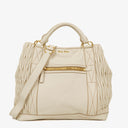 Miu Miu Nappa Lux Cera Large Leather Shopping Bag