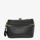 Chanel Black Caviar Leather Vanity Case