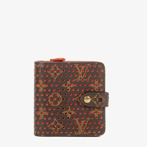 Louis Vuitton Monogram Canvas Perforated Compact Zip Wallet