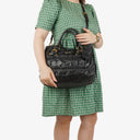 Prada Nappa Gaufre Nero Shoulder Bag