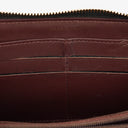 Chanel Black Caviar Quilted Large Gusset Zip Around Wallet