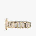 Yves Saint Laurent YSL Logo Two-Tone Stainless Steel Watch