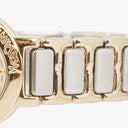 Yves Saint Laurent YSL Logo Two-Tone Stainless Steel Watch