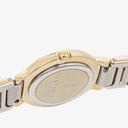 Yves Saint Laurent YSL Logo Two-Tone Stainless Steel Watch